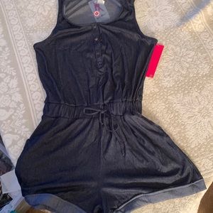 Buskin’s Denim like Tank/Shorts